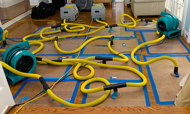 Professional Crawl Space Water Removal technician working in Mount Vernon, OH